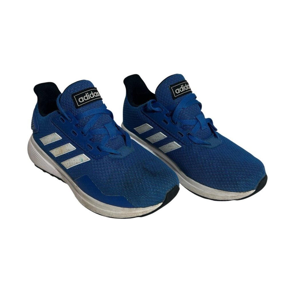 Adidas Unisex Kids Duramo Size US 1 Running Shoe Blue White